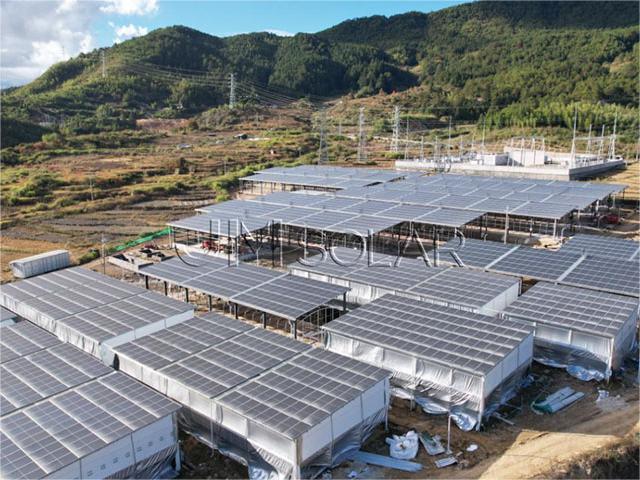 Projeto de estufa de cogumelo Gutian de 27,73 MW em Fujian: JinMega fornece forte fornecimento