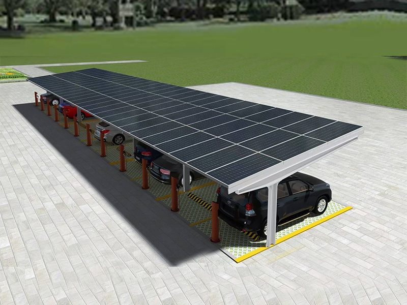 carport solar panel system