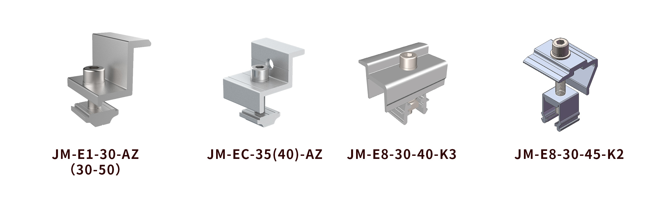 Solar Panel Racking System End Clamp