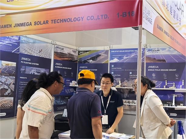 Exposição Revisada | JinMega na Solar & Storage Live Filipinas 2025