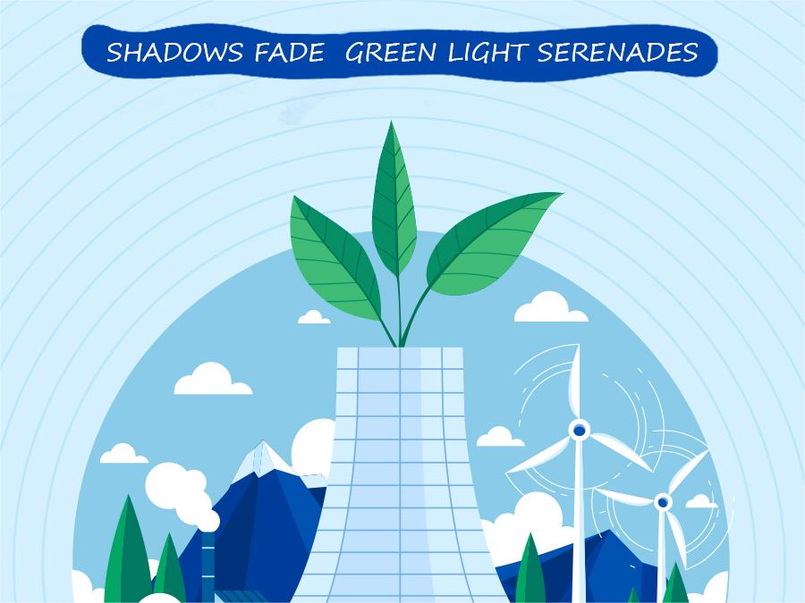 Dia da Terra | Sombras desaparecem, serenatas de luz verde