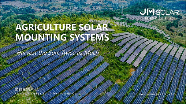 Coleção de sistemas de montagem solar agrícola JinMega